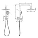 Millennium Akemi SQ Dual Shower