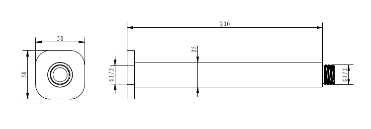 Millennium Akemi SQ Ceiling Dropper
