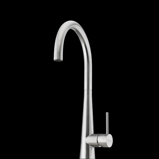 Oliveri Essente Stainless Steel Goose Neck Mixer