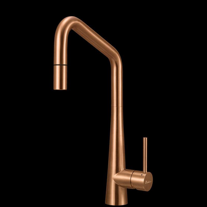 Oliveri Essente 316 Square Goose Neck Pull Out Mixer