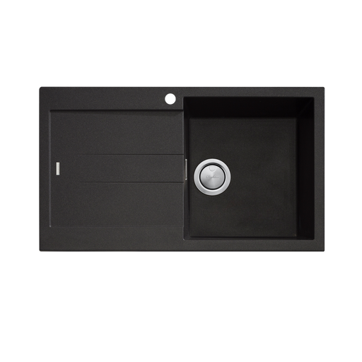 Oliveri Santorini Single Bowl Topmount Sink With Drainer
