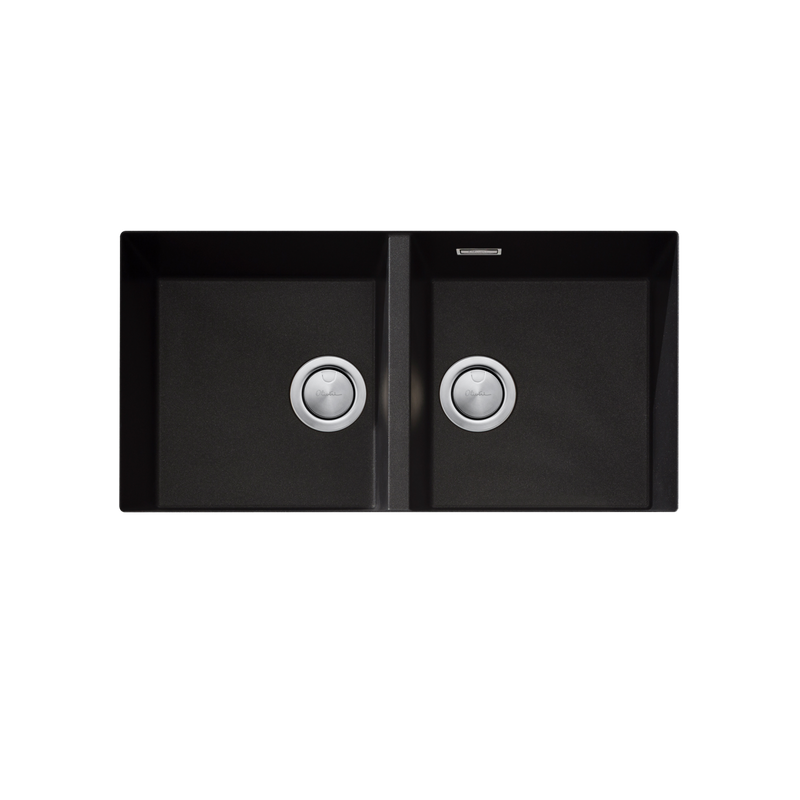 Oliveri Santorini Double Bowl Undermount Sink