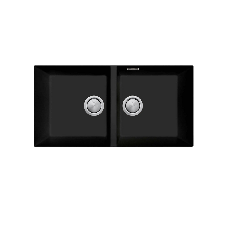 Oliveri Santorini Double Bowl Undermount Sink