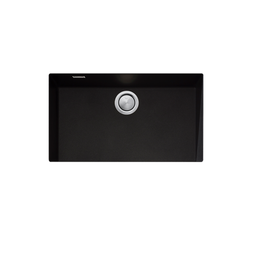 Oliveri Santorini Black Mega Bowl Undermount Sink