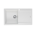 Oliveri Santorini Single Bowl Topmount Sink With Drainer