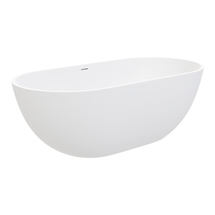 Fienza Nero Solid Surface Bath, 1550mm