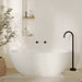 Fienza Nero Solid Surface Bath, 1550mm