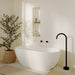 Fienza Nero Solid Surface Bath, 1550mm