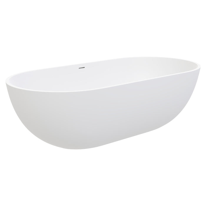 Fienza Nero Solid Surface Bath, 1780mm