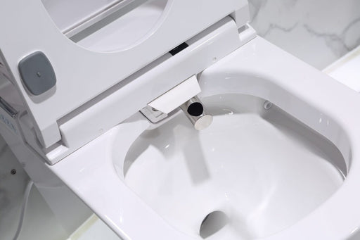 Lafeme Lucci 650mm Electric Smart Luxury Bidet Ceramic Toilet Suite White