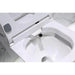 Lafeme Glance Smart Toilet Suite With Electric Plug in Bidet Seat S Trap