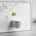 Lafeme Sesto Wall Hung Rimless Smart Toilet With Flush Plate