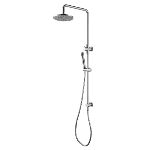 Modern National Star Shower Column Set Top Inlet 200mm Brass Shower Head