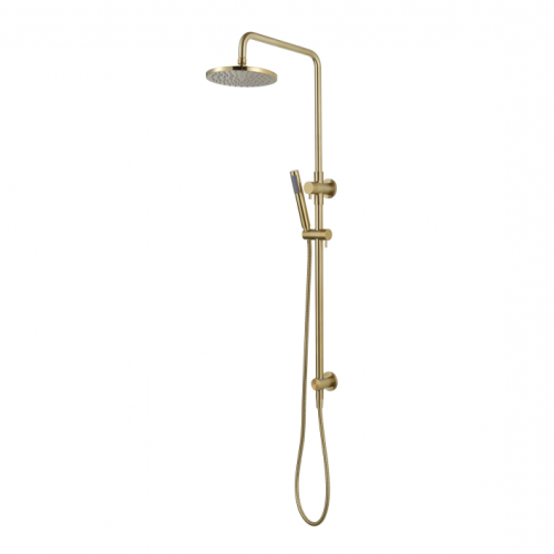 MODERN NATIONAL Star Shower Column Set Top Inlet 200mm Brass Shower Head