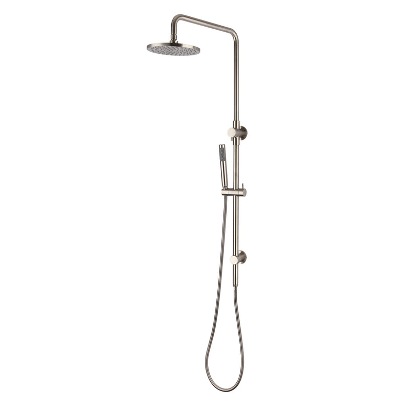 Modern National Star Shower Column Set Top Inlet 200mm Brass Shower Head