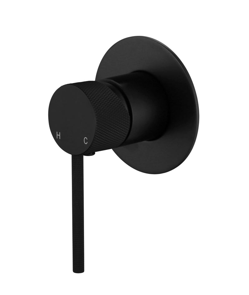 Modern National Star Mini Shower Mixer 80mm With Knurled Handle