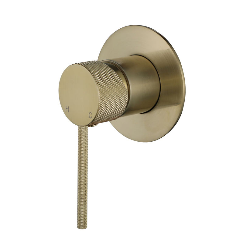 Modern National Star Mini Shower Mixer 80mm With Knurled Handle