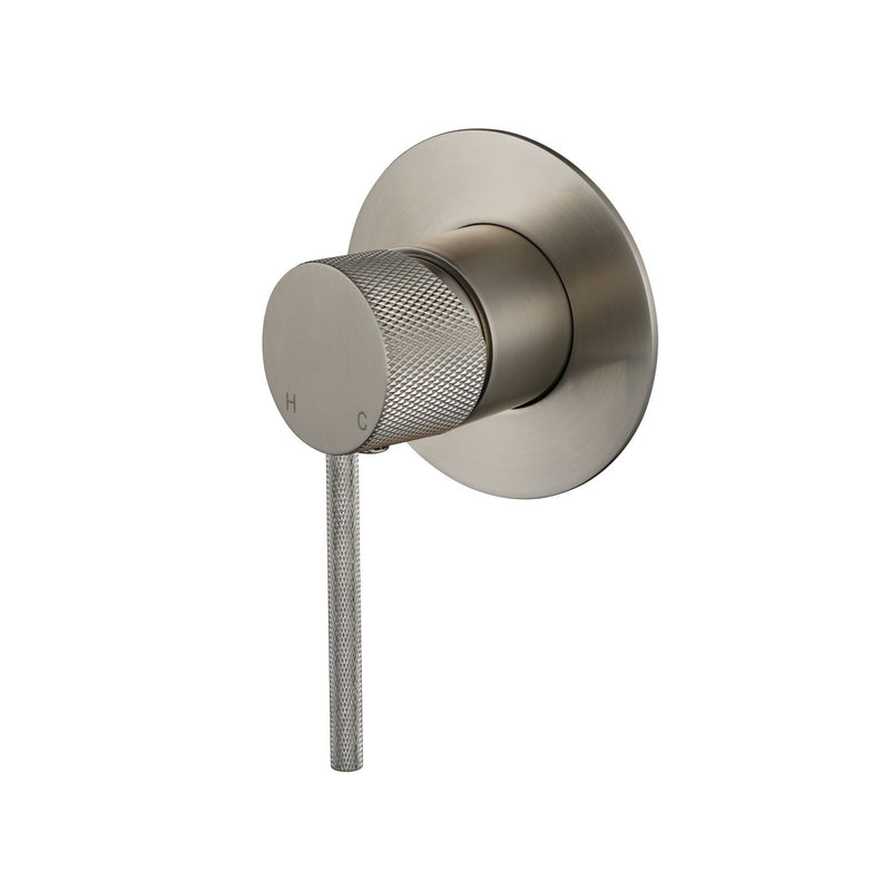 Modern National Star Mini Shower Mixer 80mm With Knurled Handle