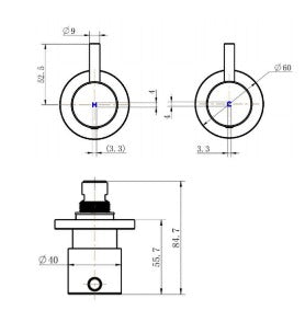 Modern National Star Mini Wall Top Assemblies