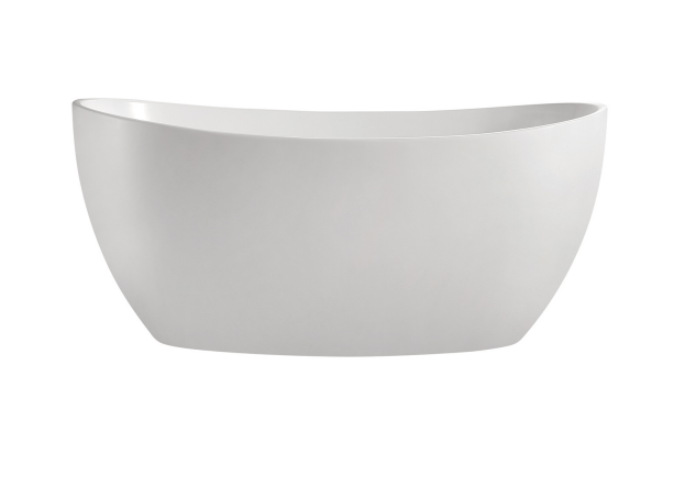 BNK Naga BTG-1700 Boat Shape Freestanding Bath Gloss White