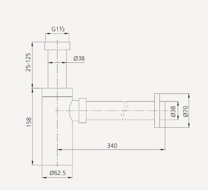 Oliveri Bottle Trap