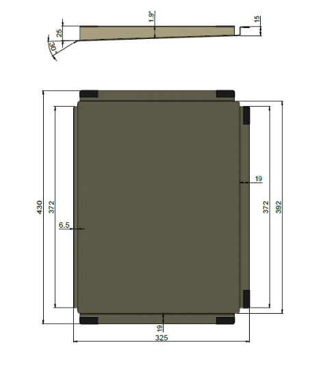 Meir Lavello Dish Draining Tray