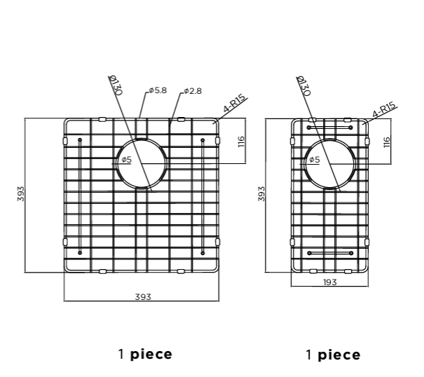 Meir Lavello Protection Grid for MKSP-D670440 (2pcs)