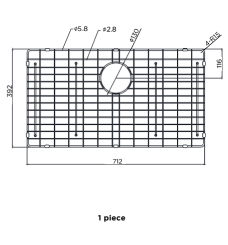 Meir Lavello Protection Grid for MKSP-S760440