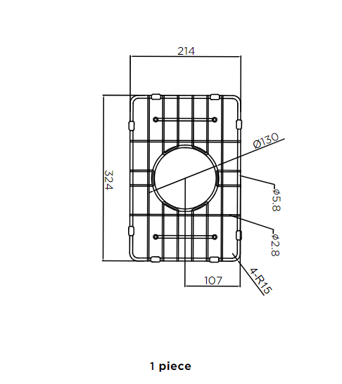 Meir Lavello Protection Grid for MKSP-S322222