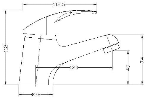 Millennium Tradesman Basin Mixer