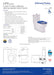 Life Assist Ftw Rimless Toilet Suite Incl White Sf Seat & Raised Chrome Button