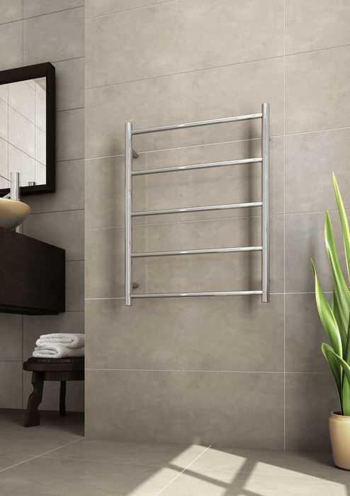 Thermorail Non-Heated Straight/Round Ladder 630x800x122mm 5 Bars