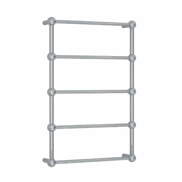 SB34M Straight Round Heritage Ladder Heated Towel Rail