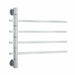 USV35 Straight Square Swivel Non-Heated Towel Rail