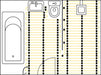 Thermowire Underfloor Heating System Kits Including Black Dual Thermostat