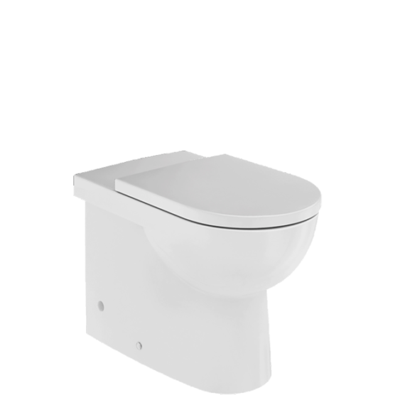 Johnson Suisse Toledo Wall Faced Rimless Pan With Esti Seat