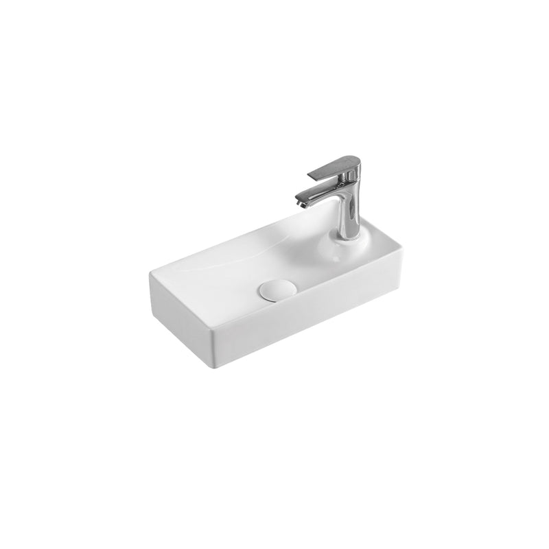 Aulic Tyrrell Wall Hung Basin 445x200x95mm