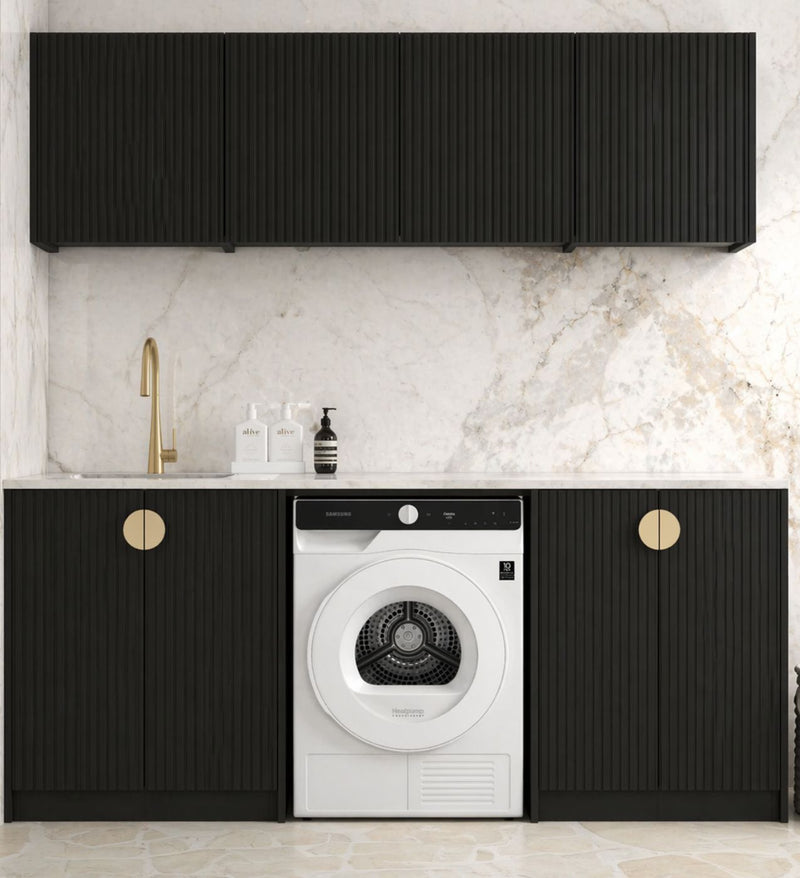 Otti Laundry Kit 1960 Marlo Black With Benchtop