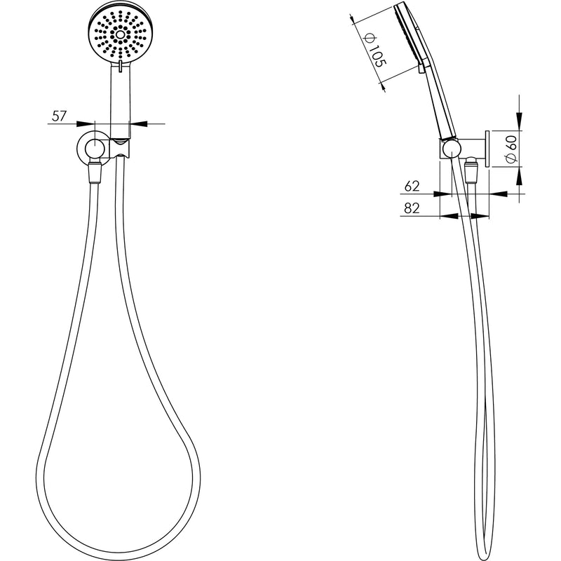 Phoenix Vivid Hand Shower