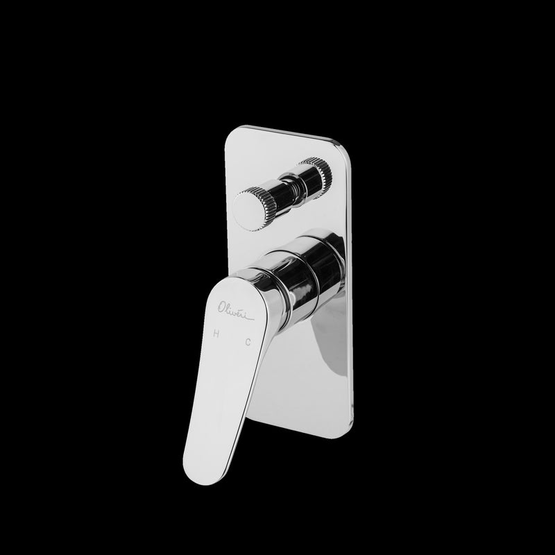 Oliveri Verona Wall Mixer With Diverter