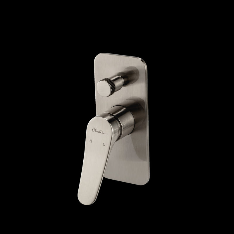 Oliveri Verona Wall Mixer With Diverter - Trim Kit