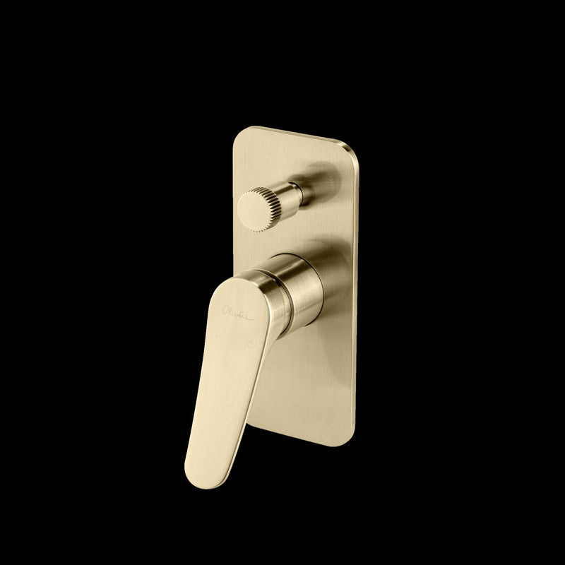 Oliveri Verona Wall Mixer With Diverter - Trim Kit
