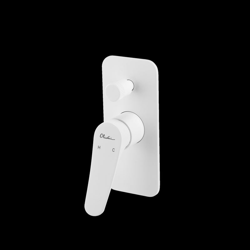 Oliveri Verona Wall Mixer With Diverter