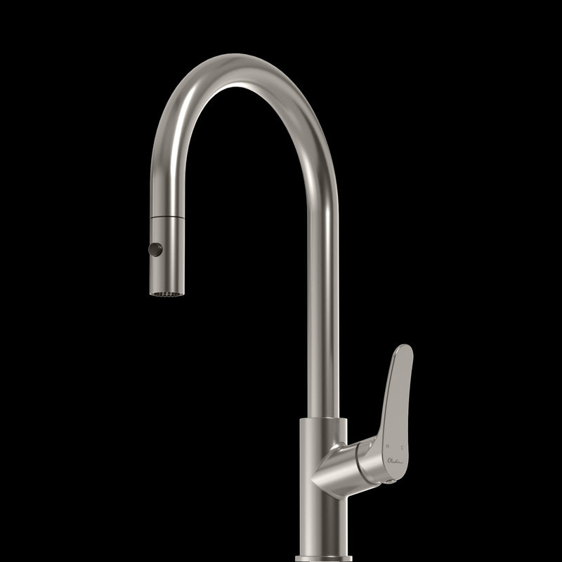 Oliveri Verona Pull Out Goose Neck Spray Mixer