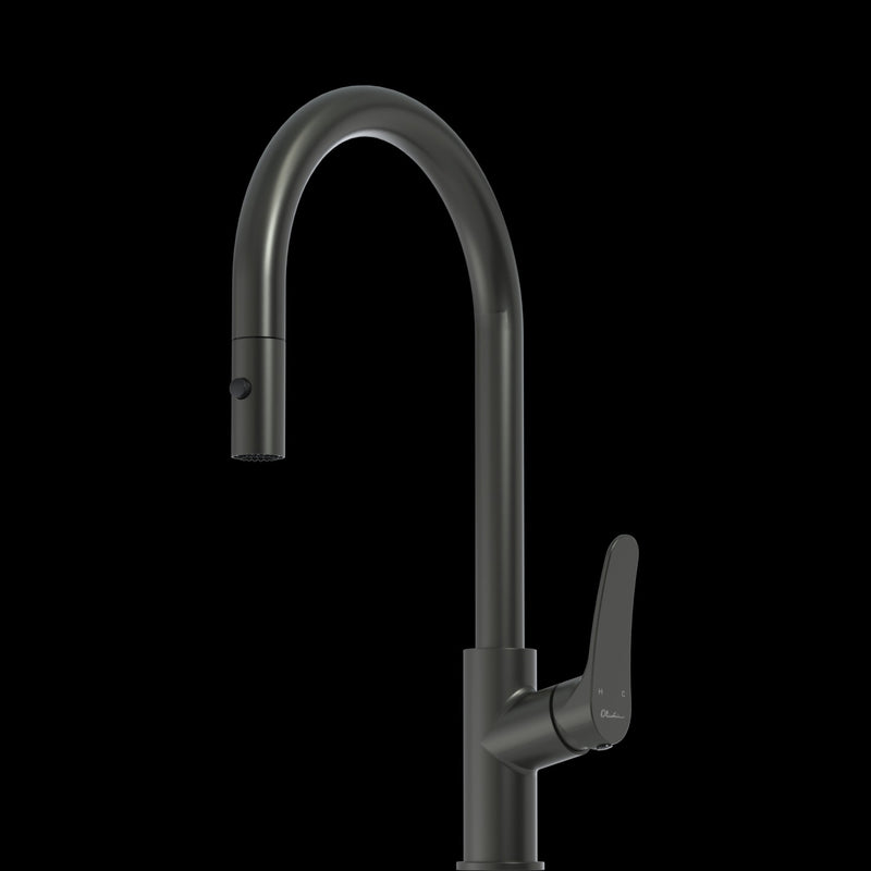 Oliveri Verona Pull Out Goose Neck Spray Mixer