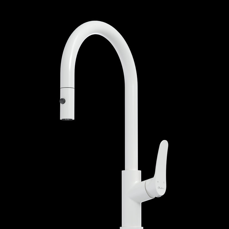 Oliveri Verona Pull Out Goose Neck Spray Mixer