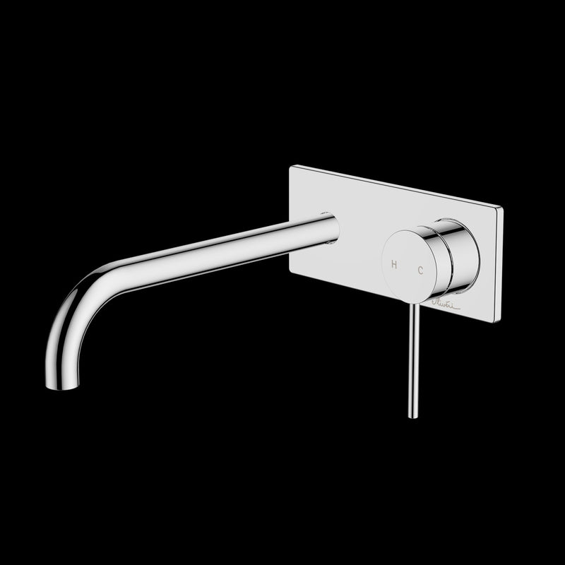 Oliveri Venice Curved Wall Mixer Set
