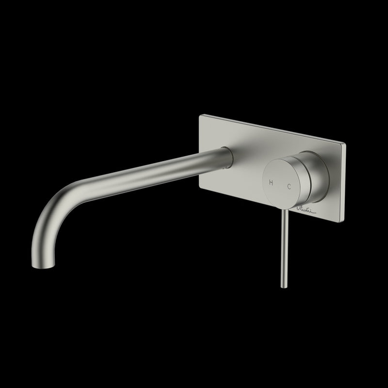 Oliveri Venice Curved Wall Mixer Set