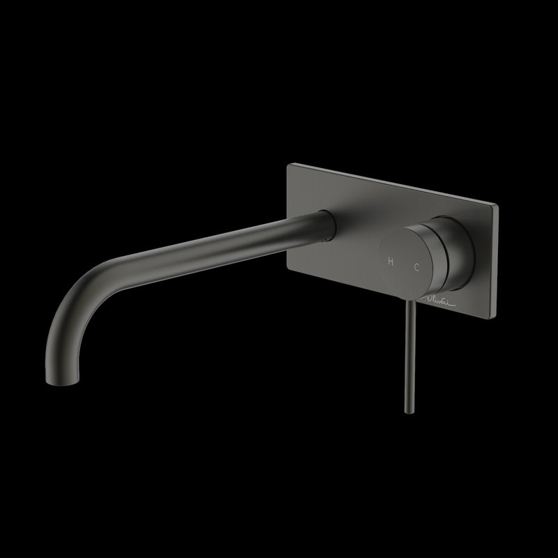 Oliveri Venice Curved Wall Mixer Set
