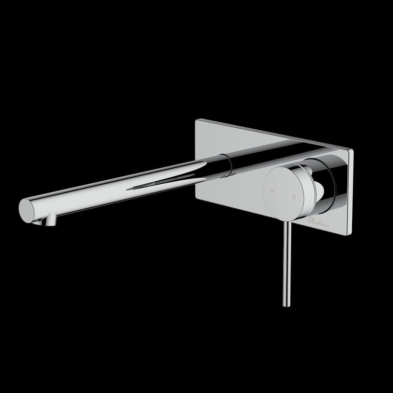 Oliveri Venice Straight Wall Mixer Set